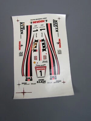 A980 Vintage Decal Joest Porsche Racing #1 Nigrin Skateboard Decal - Image 1 of 4