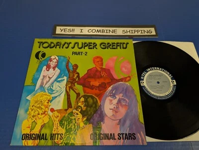 K-Tel Today's Super Greats Part 2 -1974 LP VA James Brown Rod Stewart Joe Simon - Image 1 of 2