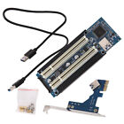  Riser Card Pcb Dual Network Pci- Computer Graphics Cards PCIe to USB