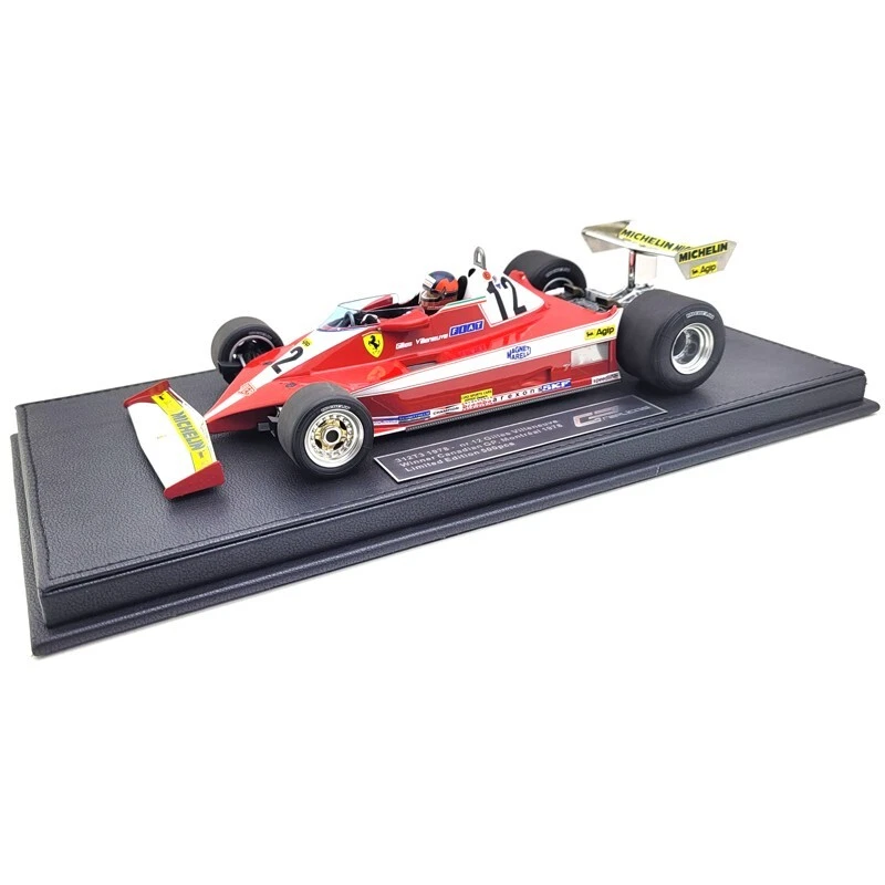 GP Replicas 1978 Gilles Villeneuve Ferrari 312 T3 Canada GP - 1/18 GPreplicas - Immagine 1 di 3