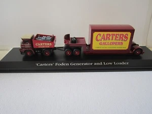 Foden Ballast Tractor Low Loader Carters Steam Fair 1/76 Scale Model - Picture 1 of 5