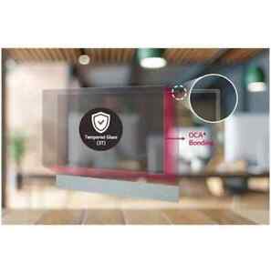 LG 55" Transparent OLED SuperSign TV with Protective Tempered Glass, Tabletop -