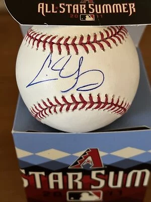 Balón de béisbol firmado autografiado por Chris Young Tristar y MLB autenticado Foto 1 de 4