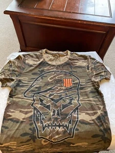 Call of Duty Tee Shirt Adult XL Black Ops 4 Video Game Camo Graphic Short Sleeve - Picture 1 of 4