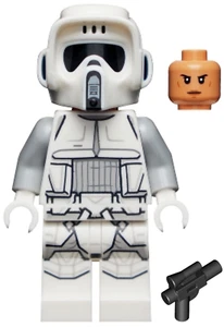 LEGO Star Wars Scout Trooper Hoth Clone (Female Head) Minifigure - Picture 1 of 2