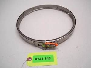 NASCAR 9" PETERSON DRY SUMP OIL TANK CENTER V-BAND CLAMP FOR 2pc TANKS #148 - Picture 1 of 5