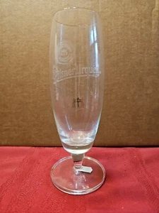 PILSNER URQUELL .4L Etched Stemmed Beer Glass Plzen Czech Republic by Rastal - Picture 1 of 4