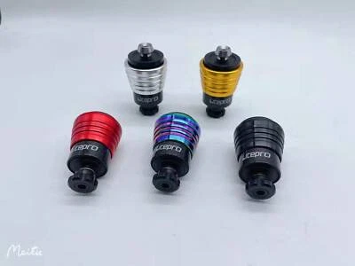 Amortiguador trasero de aleación y carbono Litepro bloque de PU para bicicleta plegable Brompton Foto 1 de 4