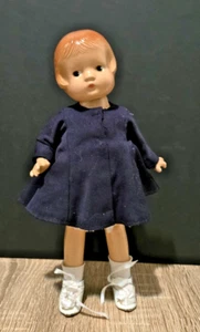 Muñeca bebé Effanbee Patsy composición antigua vintage. Brazos y piernas móviles de 9" de largo - Imagen 1 de 9