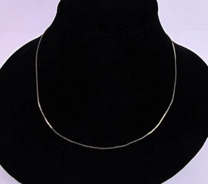 Collar Oro 14K Vintage Amarillo 18" Cadena Italia - Imagen 1 de 4
