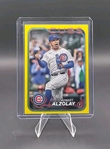 2024 Topps Serie 1 Giallo Parallelo Adbert Alzolay #129 Chicago Cubs - Foto 1 di 2