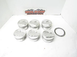 JE 4.165 Bore Dome Forged Pistons Sb Chevy UMP WISSOTA - Foto 1 di 4