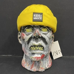 Zara Kids Beanie Yellow LILMCKIMM MMXXI Winter Hat Size 6-9 NWT Brand New - Picture 1 of 5