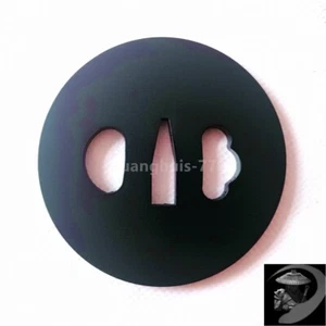 Tsuba Guard Handschutz Japanisch Samurai Katana Schwert Beschläge Stahl Eisen Material - Bild 1 von 8