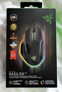 Razer Basilisk V3 - Ergonomic Wired Gaming Mouse Black Single. BRAND NEW. SEALED - Picture 1 of 7