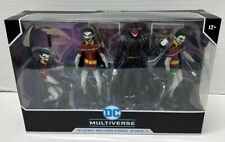 McFarlane DC Multiverse Dark Metal Batman Who Laughs Robins Earth-22 4 Pack NIB