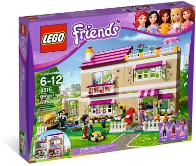 LEGO 3315 FRIENDS: Olivia's House Brand New Sealed & Discontinued 2012 - Image 1 of 4