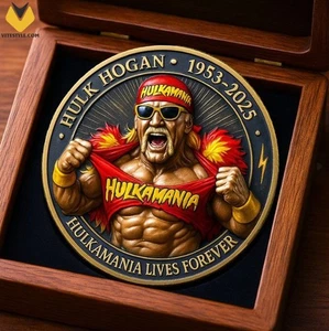 Gedenkfiguren Hulk Hogan Memorial 1953-2025 Sammlermünze - Bild 1 von 3