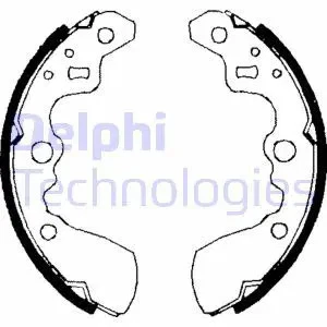 Zapatas de freno LS1710 DELPHI para SUZUKI SWIFT II Hatchback SWIFT II Sedán - Imagen 1 de 4