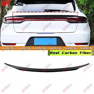 Carbon Fiber/Forged Carbon Rear Middle Spoiler Wing Fits Porsche Macan 2019-2023 - Bild 1 von 33