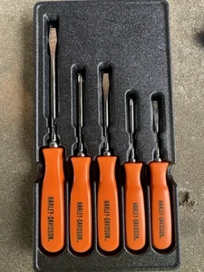 Harley Davidson American Iron 5-piece Screwdriver Set, Item #HDSD5 - Picture 1 of 3