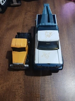 VINTAGE 1980 BUDDY L CORP PETERBUILT SEMI CAMINHÃO 1979 caminhão de reboque brinquedo - Imagem 1 de 4