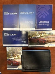 2019 Subaru Impreza Owners Manual Guide OEM Set Books Case All Models Factory - Bild 1 von 4
