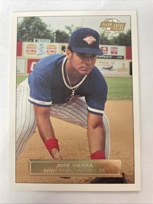 1992-93 Fleer Excel - Jose Vierra #14 - Image 1 of 2