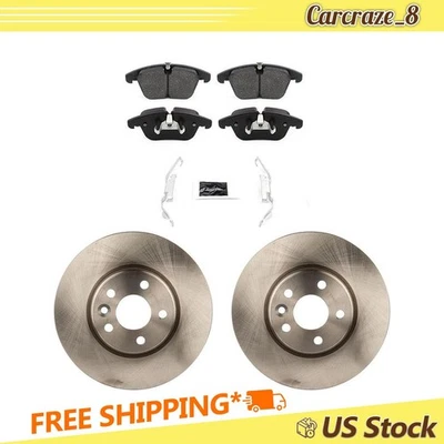 Front Brake Pads and Rotors for Land Rover Range Rover Evoque 2.0L 2012-2018 - Imagem 1 de 3