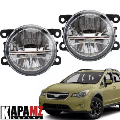 2 piezas luces antiniebla LED lámpara de parachoques delantero para Subaru XV Crosstrek 2013 2014 2015 Foto 1 de 4