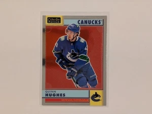 2022-23 O-Pee-Chee Platinum QUINN HUGHES #R-37 Retro Vancouver Canucks - Bild 1 von 2