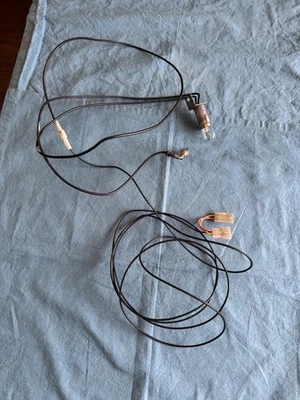 1968-1970 Dodge Charger B-body trunk light wiring plunger + hardware Used OEM. - Image 1 of 4