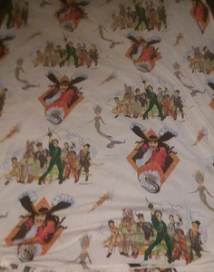 DE COLECCIÓN 1991 "GANCHO" PELÍCULA DOBLE CAMA SÁBANA AJUSTABLE SOLO CAPITÁN GANCHO PETER PAN - Imagen 1 de 4