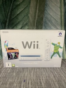 Console NINTENDO WII PAL RVL-001 Bianca BOXATA con scatola COMPLETA E 2 Giochi - Foto 1 di 7