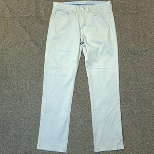 Peter Millar Ultimate Sateen 5 Pocket Pants 30x30 Gray MA21b39 - Picture 1 of 7