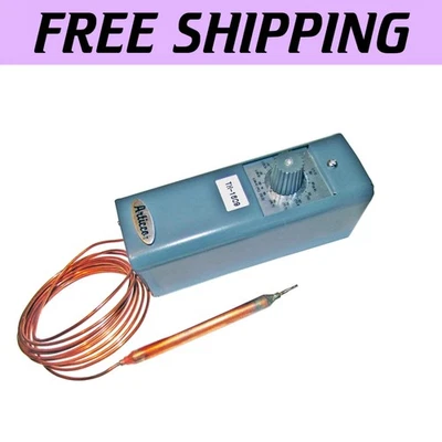 Compact Analog Thermostat for Refrigeration Applications - -30°F to 90°F Range - Image 1 of 4