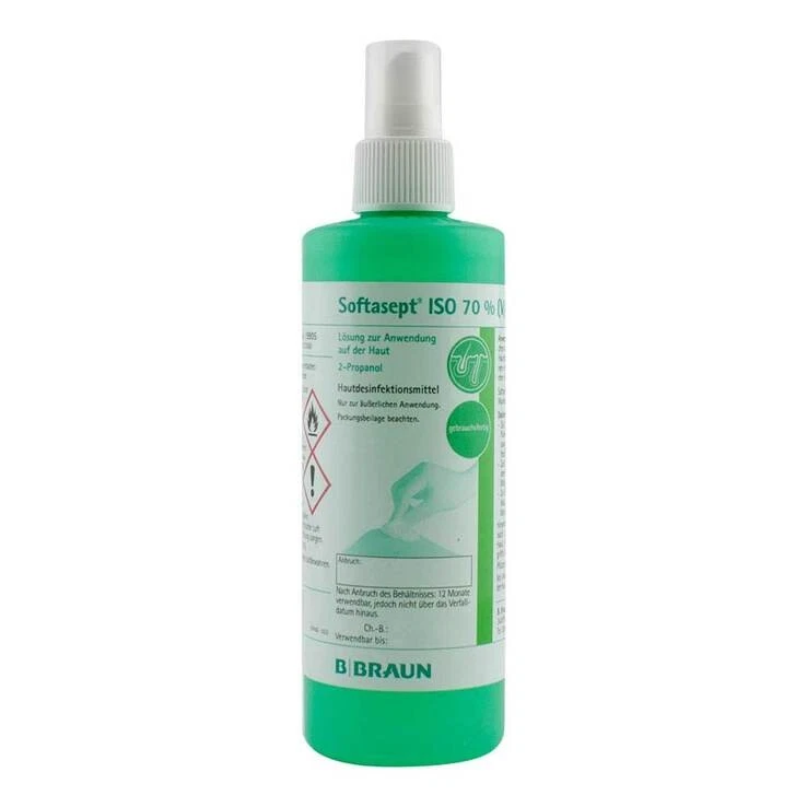 B. BRAUN Softasept® ISO 70 % (V/V) Lösung · 250 ml · PZN 12372600