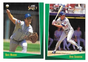 Select 1993 - Juego de equipo Chicago Cubs - Imagen 1 de 3