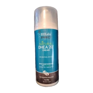 BIOLABS PRO Natural Bio-Identical DHEA 20 Cream 2-Month Supply Men/Women - Picture 1 of 4