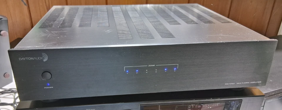 Dayton Audio MA1260 Multi-Zone 12-Channel Amplifier 60WPC - Image 1 of 4