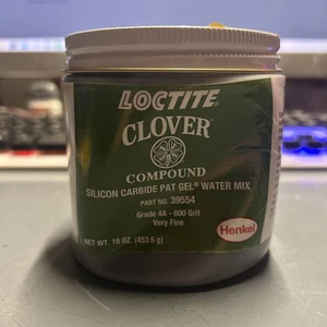 Clover 233179 Silicon Carbide Gel Water,4A,600 Grit (45JT24) 1 jar - Picture 1 of 8