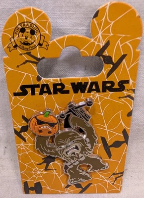 Star Wars Chewbacca Pumpkin Halloween Pin Disney Parks Pin 2015 - Image 1 of 2
