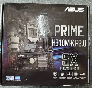 SCHEDA MADRE ASUS PRIME H310M-K R 2.0 LGA 1151 x CPU INTEL 8th/9th Con Difetto - Foto 1 di 6