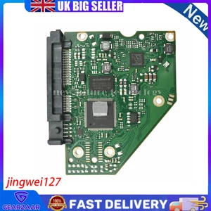 Seagate Board Number:100724095 REV A HDD PCB ST3000VX006 Logic Board - Afbeelding 1 van 4