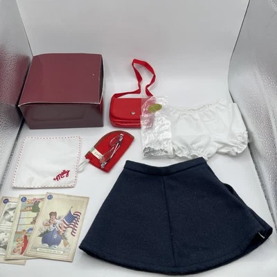 Lote Molly Pleasant Co Muñeca Chica Americana Falda Hecha Alemania Occidental Nuevo en Paquete Collar Foto 1 de 4