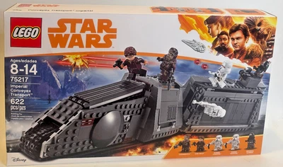 New LEGO Star Wars 75217 Imperial Conveyex Transport HAN SOLO MOVIE TRAIN SET - Image 1 of 4