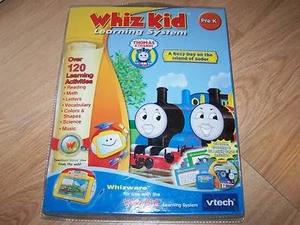 Vtech Whiz Kid Learning System Whizware Thomas & Friends Train Math Letters New - Picture 1 of 2
