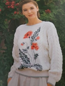 Jaeger DK Poppey Sweater - Picture 1 of 4