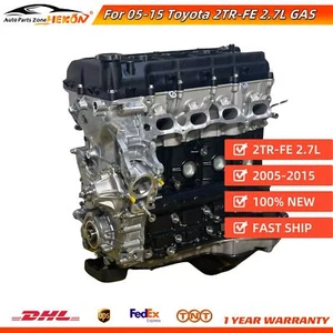 Engine Long Cylinder Block Assembly For 05-15 Toyota Tacoma 2TR-FE 2.7L GAS DOHC - Picture 1 of 10