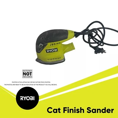 Ryobi CFS1503G Corded Electric Corner Cat Finish Sander Bare Tool Dirty No Bag3 - Image 1 of 4
